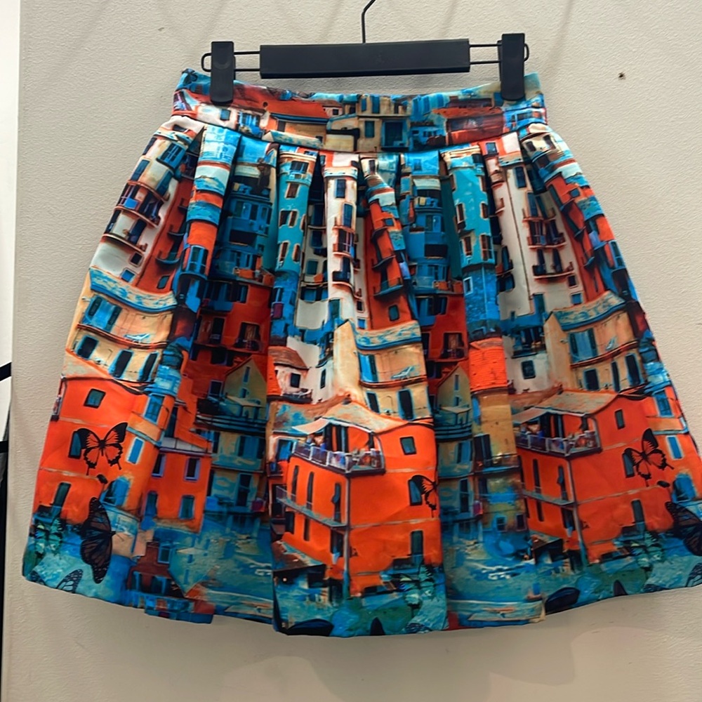 Alice + Olivia Venetian Butterfly Paradise Skirt